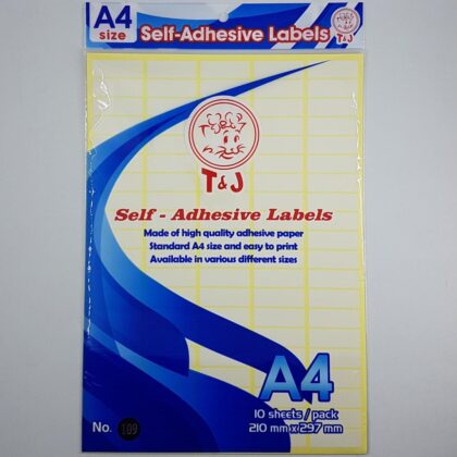 Self-Adhesive Labels A4 No.109
