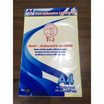 Self-Adhesive Labels A4 No.121