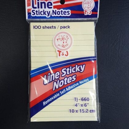 TJ-660 Line Sticky Notes