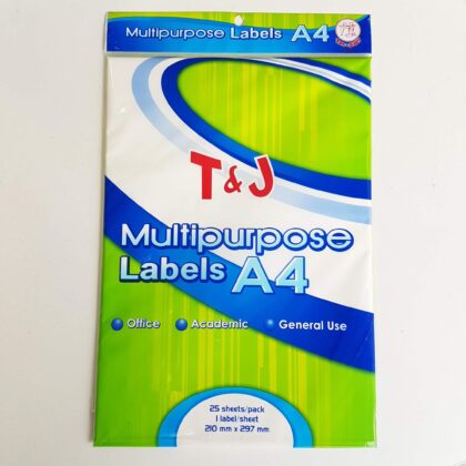 TJ Multipurpose Labels A4