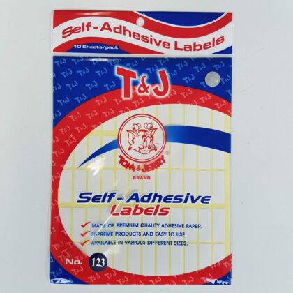 TJ Labels No. 123